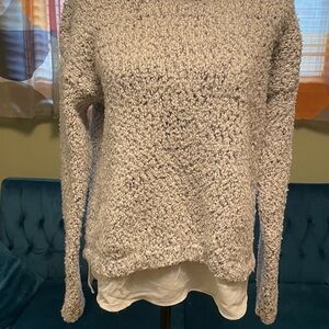 Gibson Latimer Textured Gray Sweater